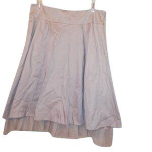 Tristan et Iseult Beige Skirt With Mesh Size 10